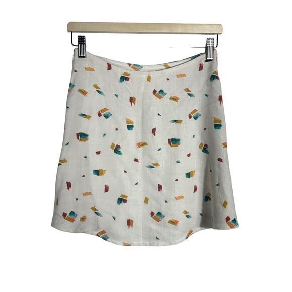 O'Neil Marlin Print Skater Mini Skirt Size XS - Picture 5 of 14